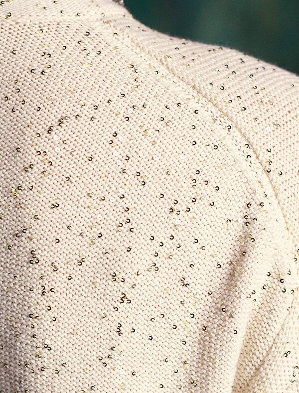 VILATTE Джемпер 569461 D39.363 бежевый