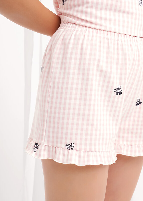 CLEVER Пижама 569463 LSET26-1210 св.розовый/белый