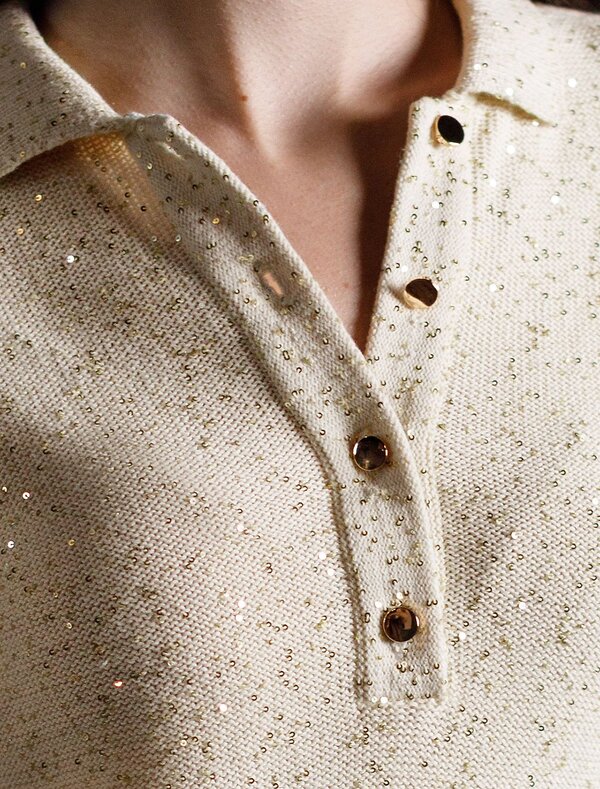 VILATTE Джемпер 569464 D39.365 бежевый