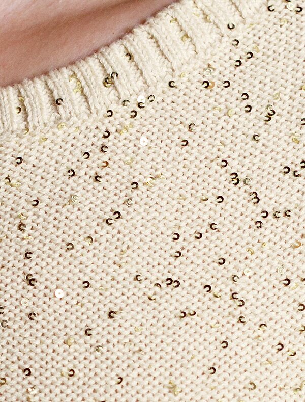 VILATTE Джемпер 569470 D39.367 бежевый