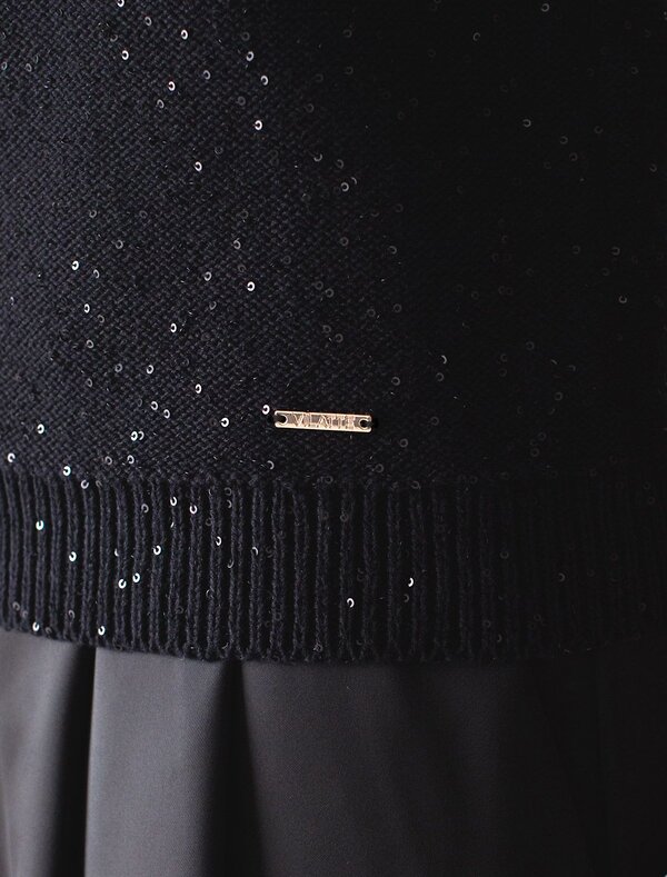 VILATTE Джемпер 569472 D39.365 черный