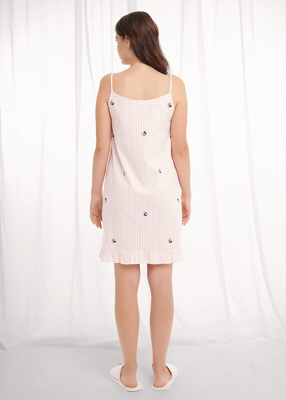 CLEVER Сорочка 569482 LS26-1210 св.розовый/белый