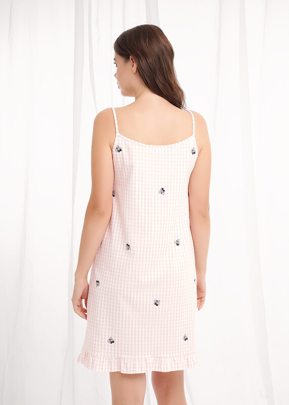 CLEVER Сорочка 569482 LS26-1210 св.розовый/белый