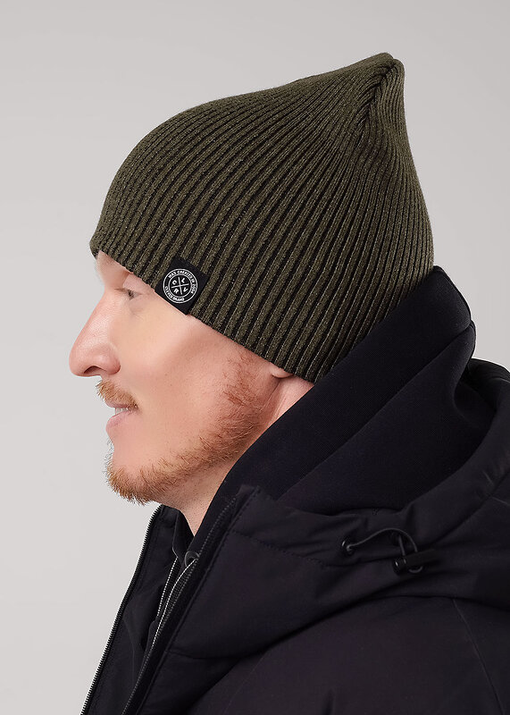 CLEVER Шапка 569487 444210вн зелёный/чёрный