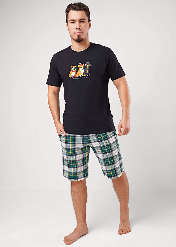 CLEVER Шорты 569516 MHH450641 т.зелёный/молочный