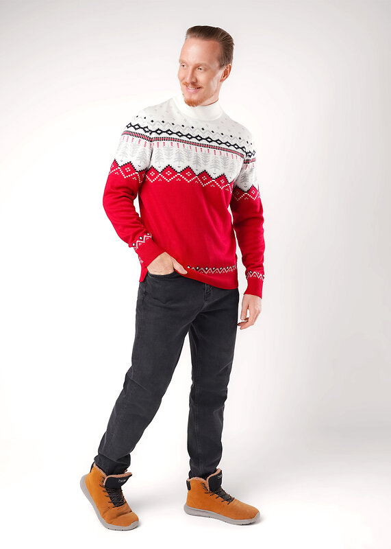 CLEVER Джемпер 569518 MGW451420 бордовый