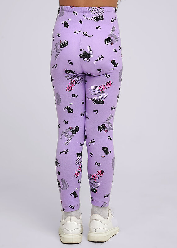 CLEVER Лосины 569523 903633гн. св.фиолетовый/чёрный