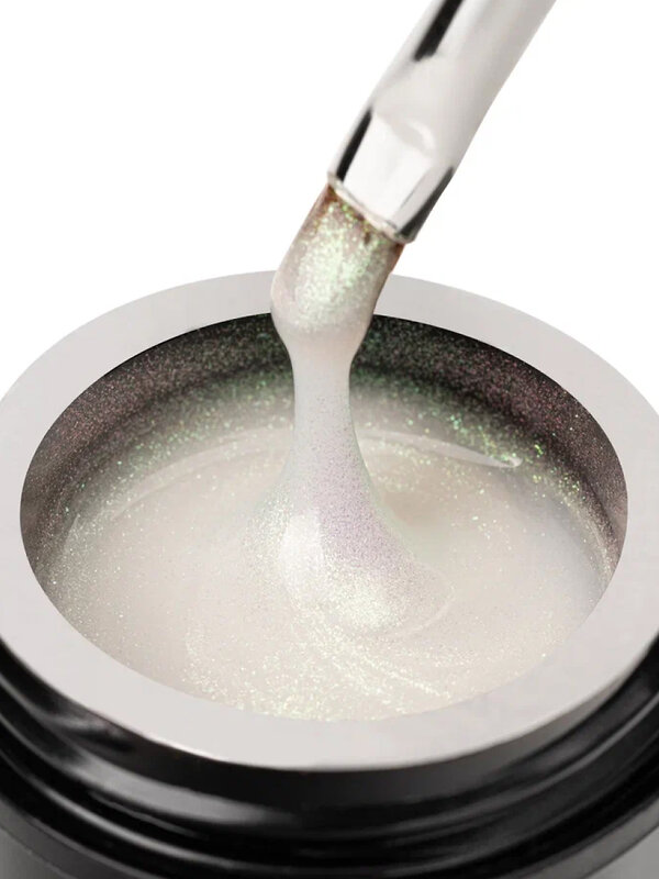 MANITA Гель моделирующий для ногтей с хлопьями юки / Builder Gel Euphoria №07, 15 мл 569588 28106 