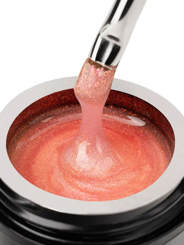 MANITA Гель моделирующий для ногтей с хлопьями юки / Builder Gel Euphoria №03, 15 мл 569590 28102 