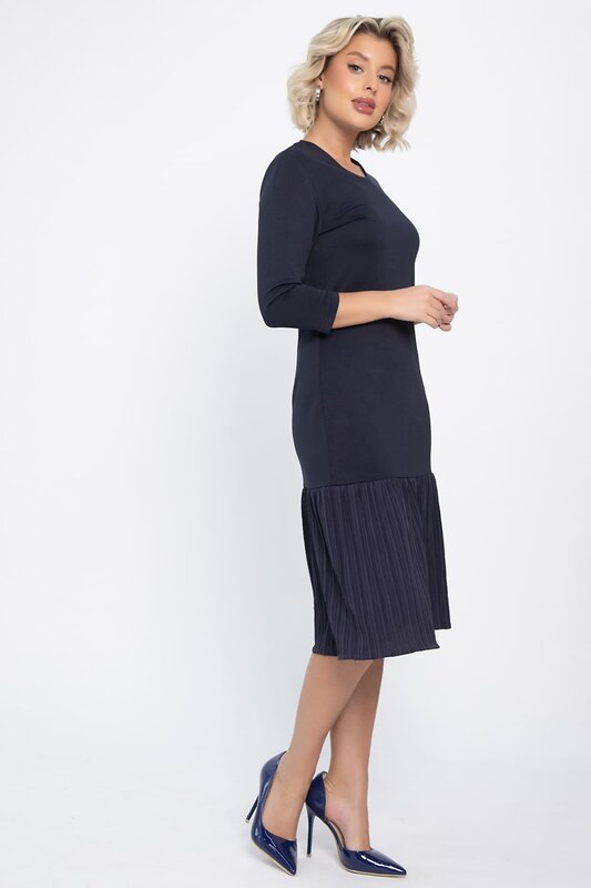 LT Collection Платье 569599 П14810-10М темно-синий