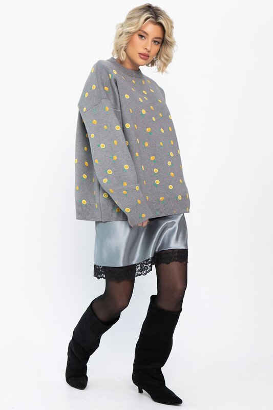 LT Collection Юбка 569605 Ю14799-7М серебро