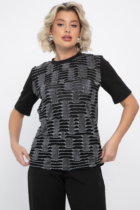 LT Collection Футболка 569607 Б14811-10М черный