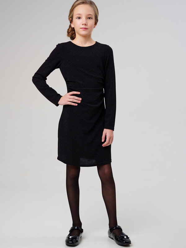 PLAYTODAY Платье 569651 42521003 черный,серебряный