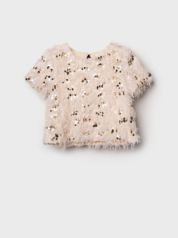 PLAYTODAY Блузка 569652 42521013 светло-бежевый