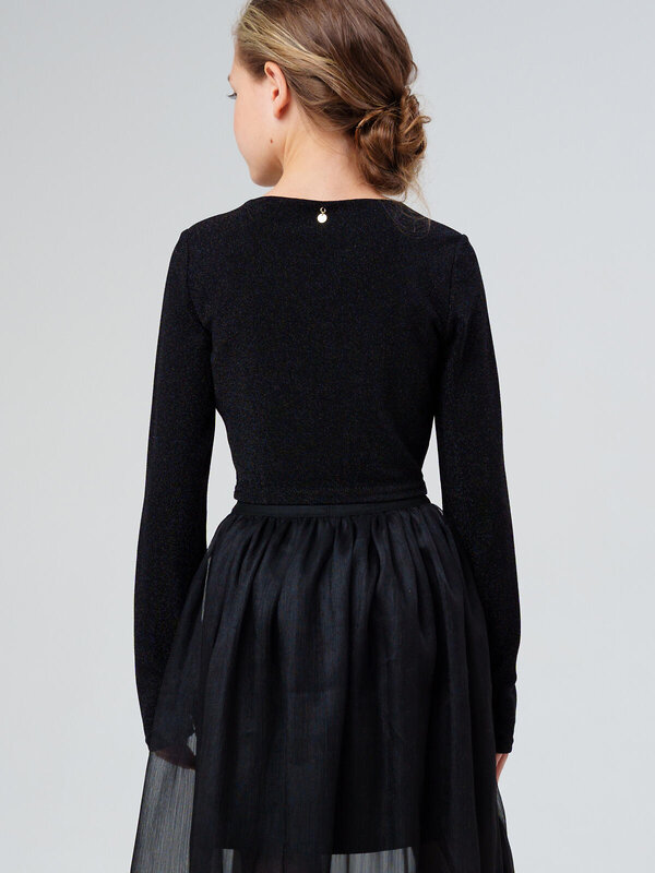 PLAYTODAY Джемпер 569659 42521018 черный,серебряный