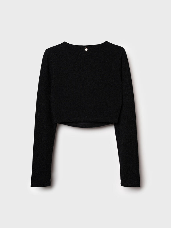 PLAYTODAY Джемпер 569659 42521018 черный,серебряный