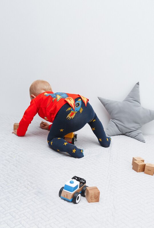 Acoola Колготки 569667 20154460006 синий принт