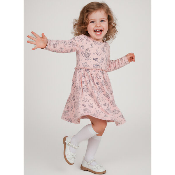 YOULALA Платье 569678 2080200102 розовый