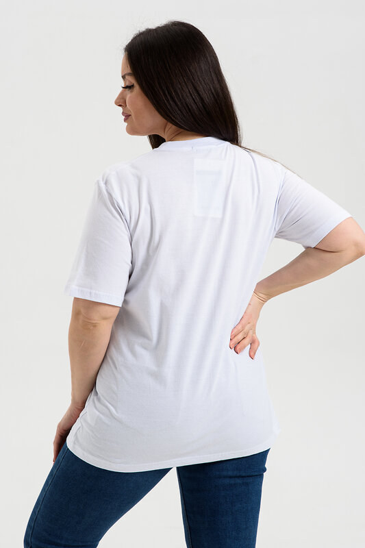 Натали Футболка 569698 8540 белый+вась