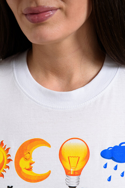 Натали Футболка 569699 8540 белый+парочка