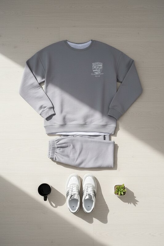 Lika Dress Костюм 569744 10613 Серый/ Белый