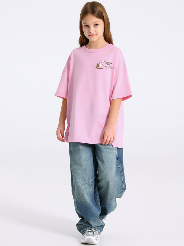Апрель Футболка 569747 1ДДФК5009001 светло-розовый