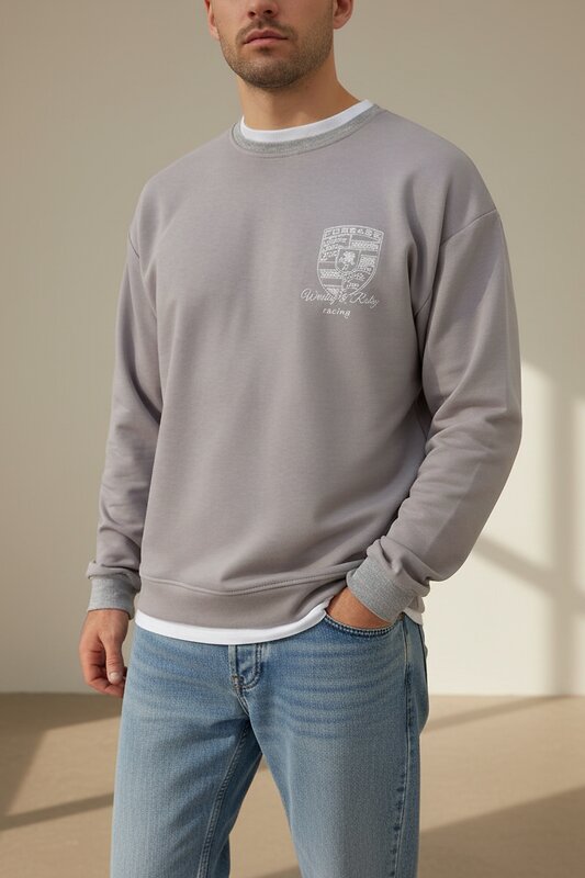 Lika Dress Костюм 569744 10613 Серый/ Белый