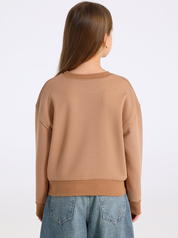 Апрель Свитшот 569749 1ДДСД4736335 ярко-бежевый