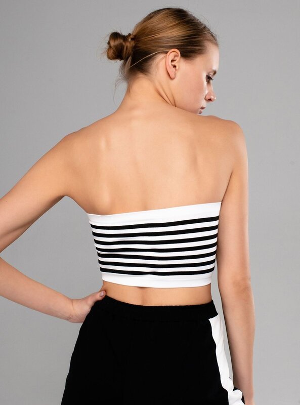 INDEFINI Топ 569760 3090TDJ Черный/Белый