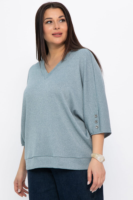 LT Collection Блуза 569792 Б14823-4М зеленый