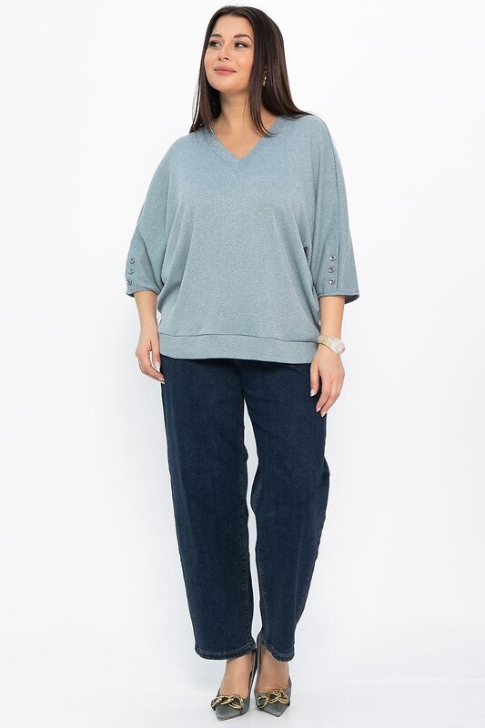 LT Collection Блуза 569792 Б14823-4М зеленый