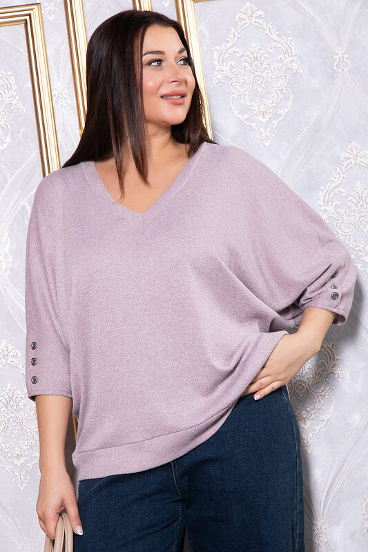 LT Collection Блуза 569794 Б14821-4М сиреневый