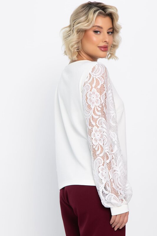 LT Collection Блуза 569802 Б14791-31М белый