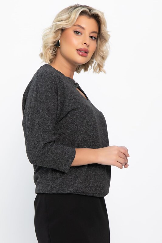 LT Collection Джемпер 569803 Б14789-50М темно-серый