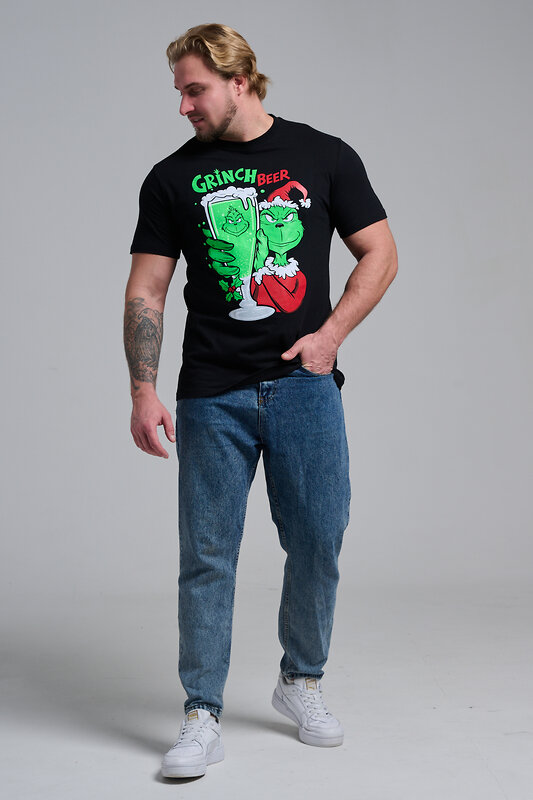 Натали Футболка 569810 8582 черный+гринч