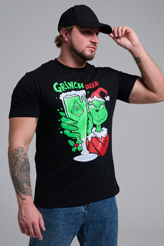 Натали Футболка 569810 8582 черный+гринч