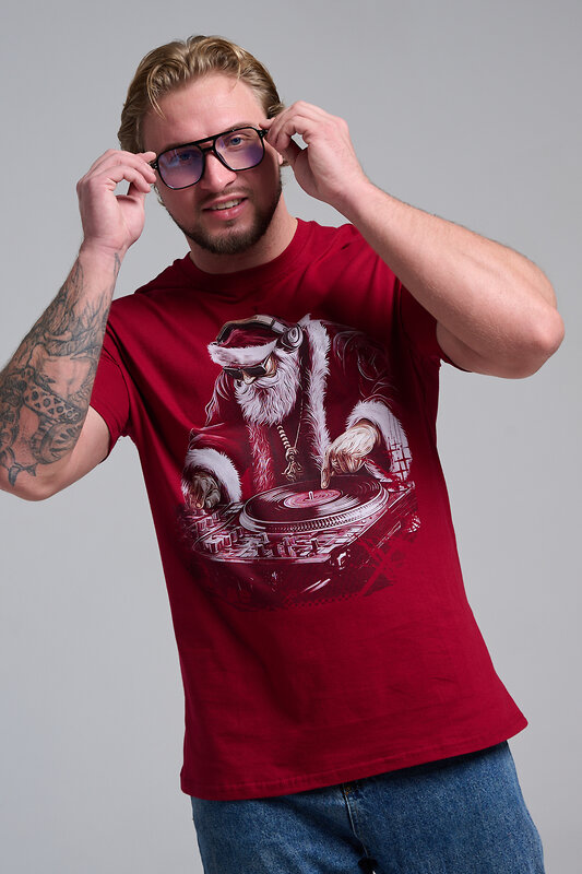 Натали Футболка 569811 8581 бордо+диско дедМ