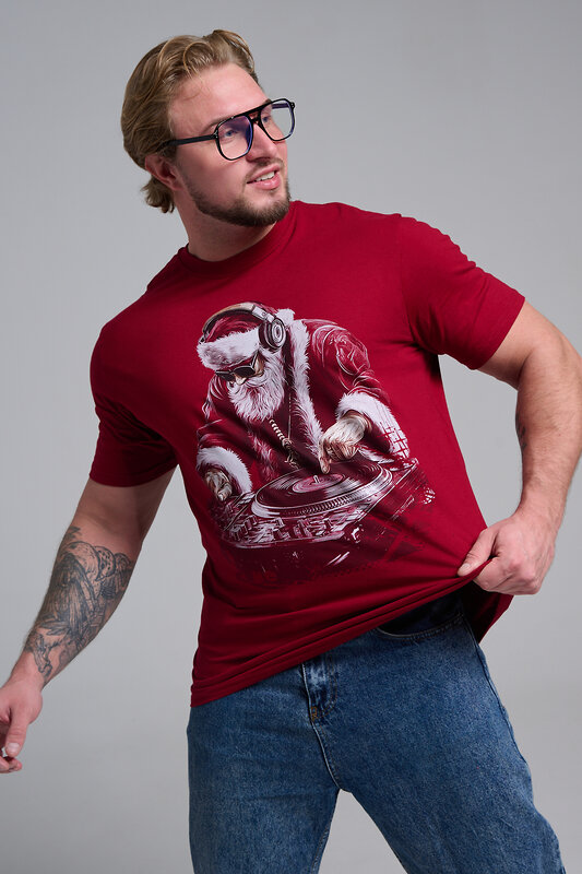 Натали Футболка 569811 8581 бордо+диско дедМ