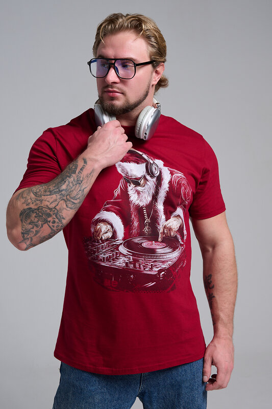 Натали Футболка 569811 8581 бордо+диско дедМ