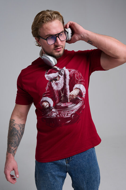 Натали Футболка 569811 8581 бордо+диско дедМ