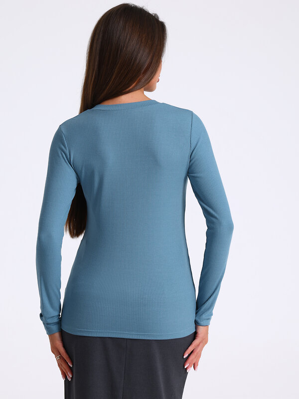 Апрель Лонгслив 569818 1ЖДЛД5033423 темно-голубой