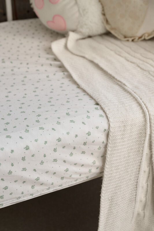 Натали Простыня 569824 120 зеленые цветы