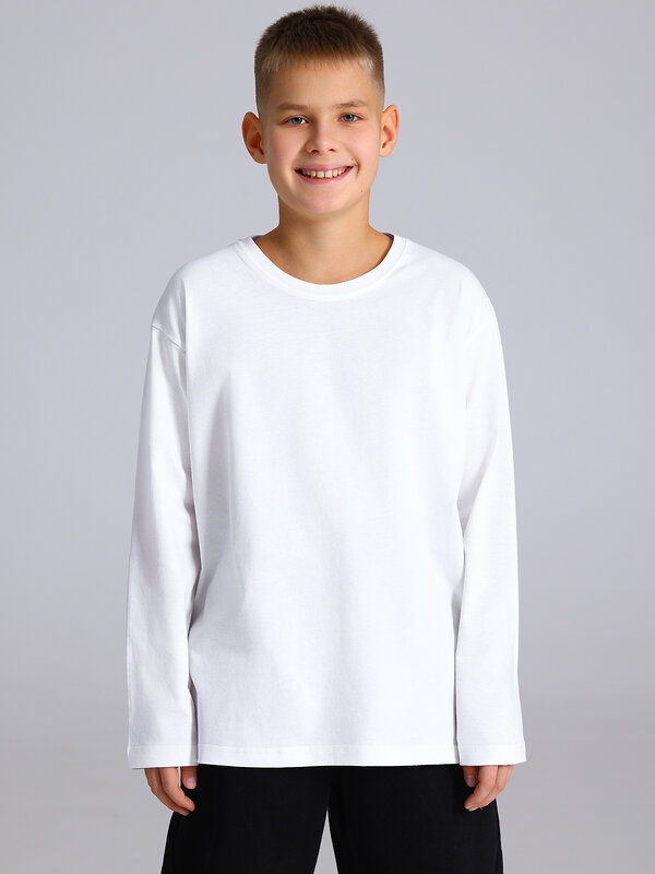 Апрель Лонгслив 569831 1ПДЛД5014001 белый