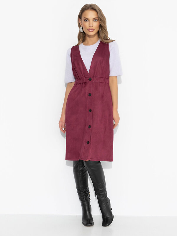 CHARUTTI Сарафан 569844 12394 Бордовый