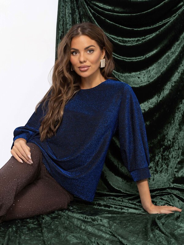 CHARUTTI Блуза 569876 12369 Синий