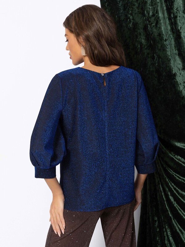 CHARUTTI Блуза 569876 12369 Синий