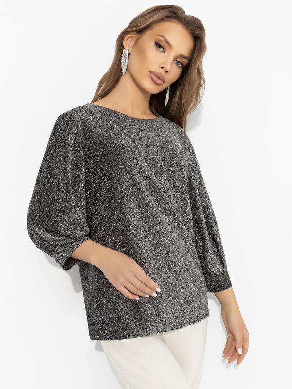 CHARUTTI Блуза 569877 12368 Серебряный