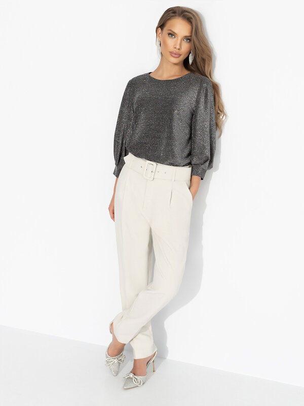 CHARUTTI Блуза 569877 12368 Серебряный