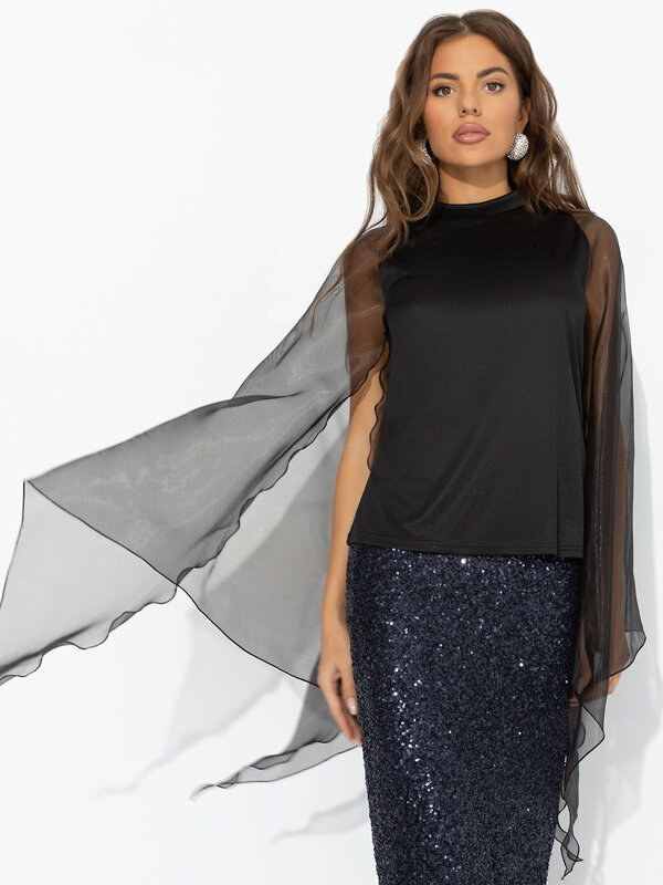 CHARUTTI Блуза 569878 12403 Черный