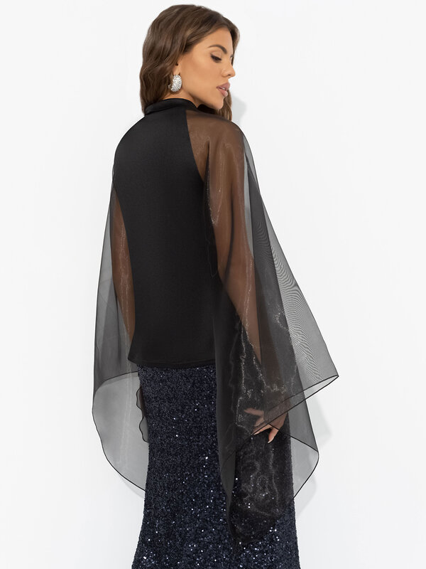 CHARUTTI Блуза 569878 12403 Черный